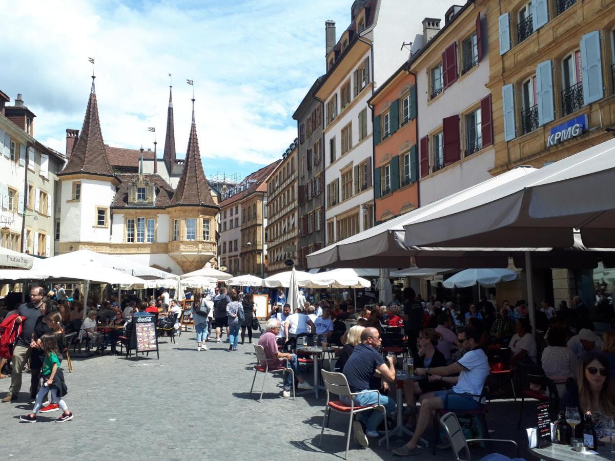 La Crique De L'Evole Neuchâtel Exterior foto